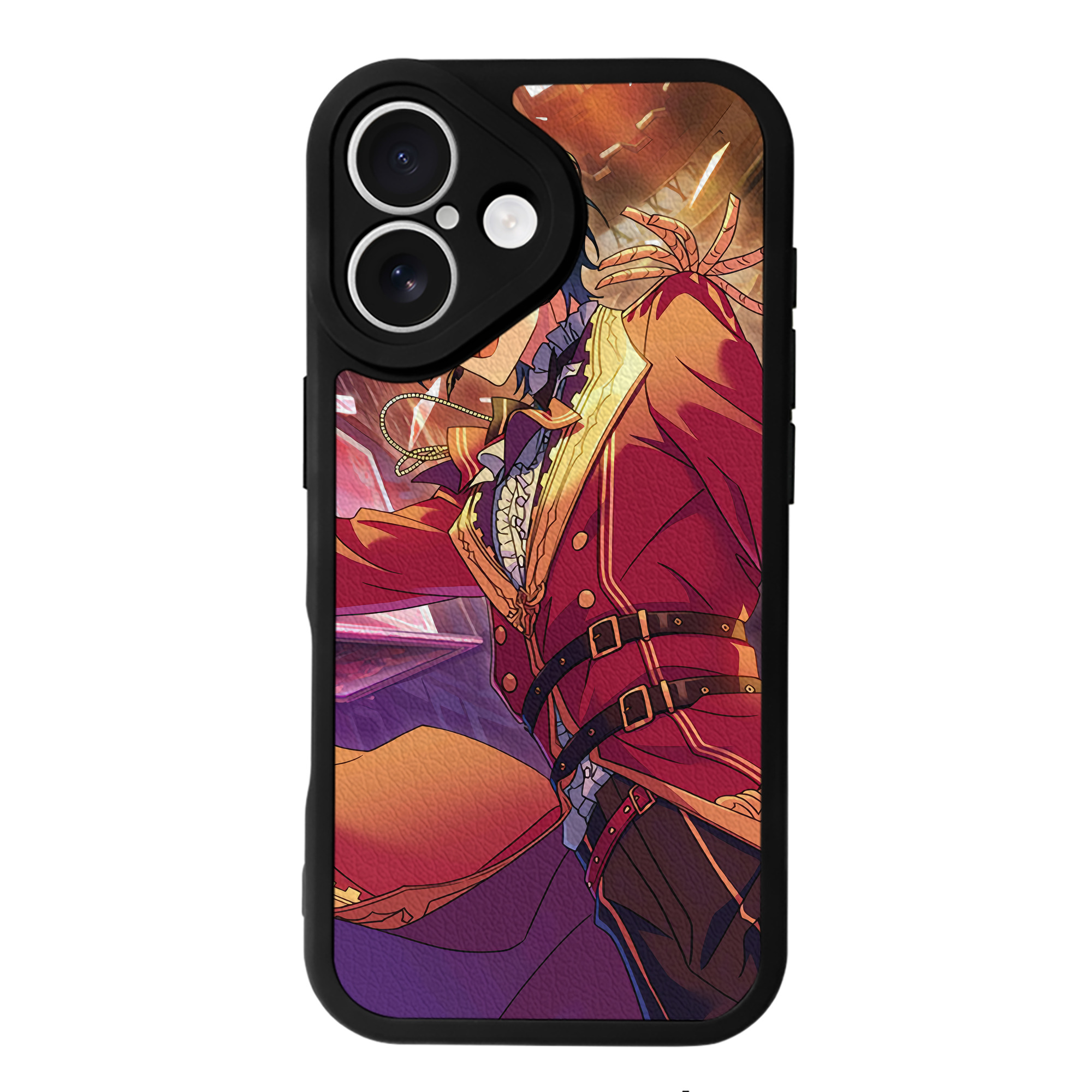 （画像用） あんさんぶるスターズ! Ensemble Stars 【iPhone 16シリーズ対応】シリコンスマホケース（レザー調） 材質：シリコン